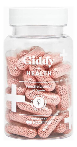 Giddy +salud Apoyo Femenino Para Mujeres Vitamina Con Ashwag