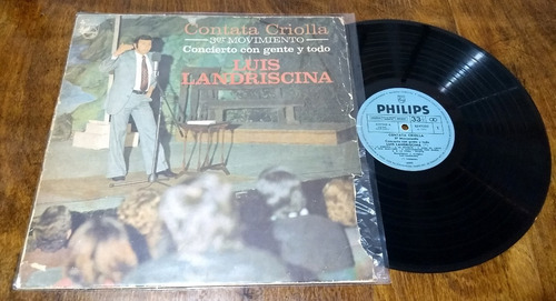 Luis Landriscina Contata Criolla 3er Movimiento Disco Lp