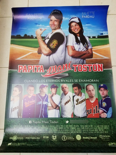 Afiche Poster De Cine Papita Maní Tostón 1 M X 70 Cm Nuevo