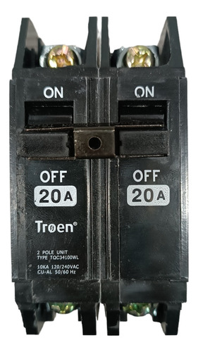 Breaker Superficial Thqc 2x30 Amp Troen