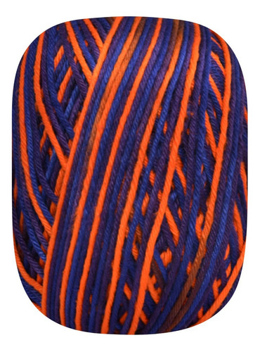 Barbante Barroco Premium Multicolor 6 Fios 200g Linha Crochê Cor Aurora