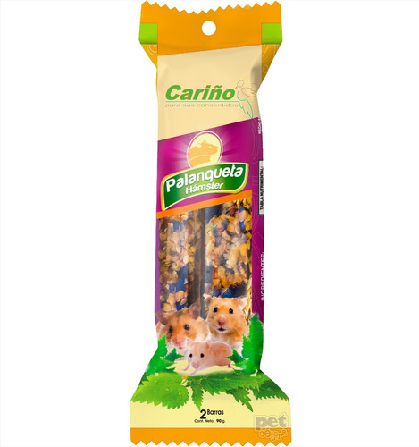 Premio Para Hamster Alimento En Palanqueta Vitaminada