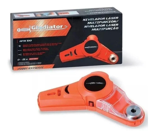 Nivelador Laser Multifuncion Gladiator Npm510 15mts