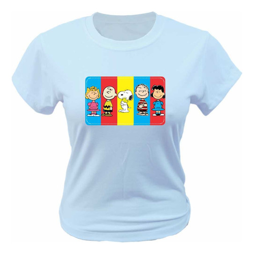 Camiseta - A Turma Do Charlie Brow Snoopy