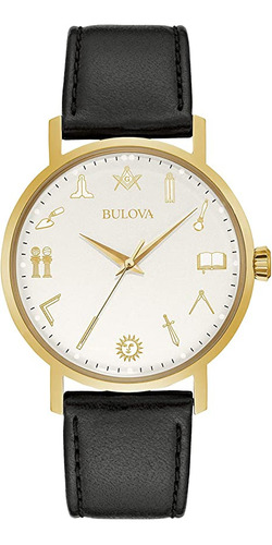 Bulova Reloj Clásico De Cuarzo Para Hombre, Acero