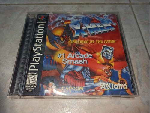 X Men Children Of The Atom Ps1 Original Muy Raro Arcade 