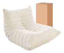 Comprar Sillon 1 Cuerpo Lazy Sofa Butaca Puff Terciopelo - Lcm