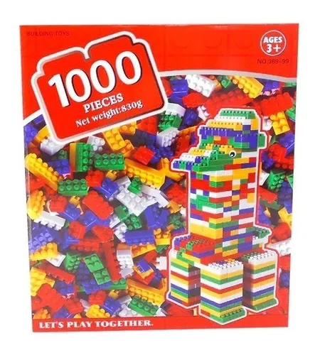comprar Armotodo 1.000 Fichas Didáctico Para Hacer Figuras Bloques