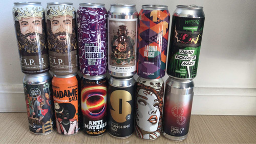 Imagem 1 de 3 de Lotes De Latas Artesanais Para Colecionadores
