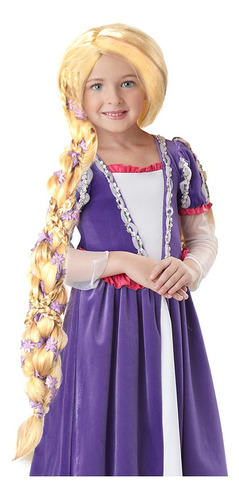 California Costumes Rapunzel Peluca Con Flores
