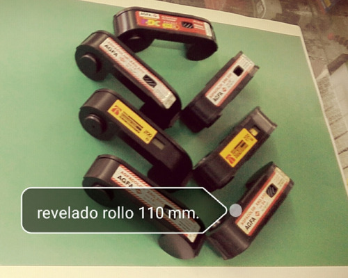 Revelado Rollo 110 Mm. + Digitalizado + Copias En Papel 