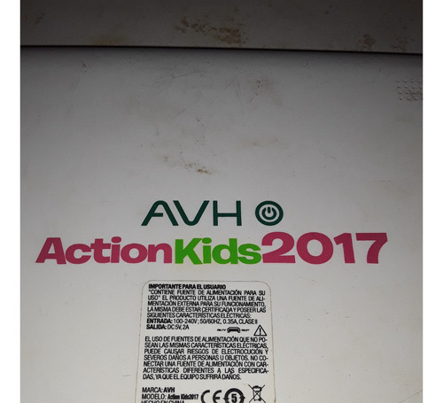 Tablet 7 Pulgadas Para Repuestos Avh Action Kids2017