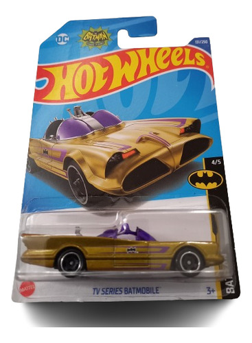 Auto Tv Series Batmobile Dorado - Hot Wheels