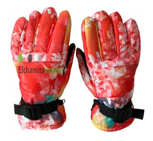 Guantes Térmicos De Nieve Impermiables Adulto