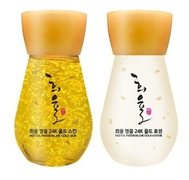 Loción Y Tónico 24k Gold Antiarrugas Heeyul Premium Coreano