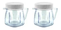 Comprar 2 Mini Vaso De Plastico Compatible Con Licuadoras Oster