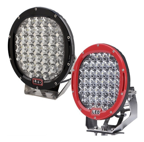 Faro Led 9 Pulgadas 96w 32led Tipo Arb Rusticos 4x4 Tienda!