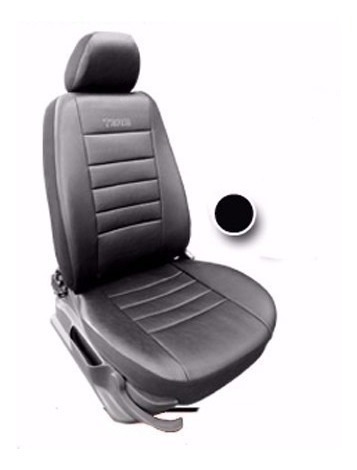 Imagen 2 de 7 de Fundas Cubre Asiento Ford Ecosport Kinetic 1/3-2/3 Negra