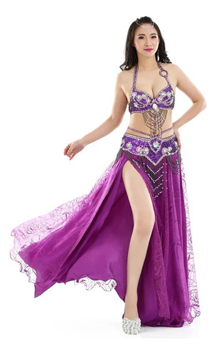 Disfraz De Danza Oriental Para Danza Oriental, Tallas S/m/l