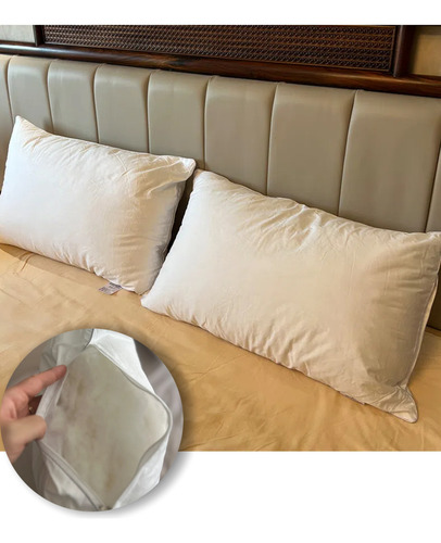 Almohada Polar Cloud Pillow 2 Pack| Funda Fría Al Tacto, Altura Ajustable, Memory Foam Y Microfibras | Firmeza: Media | Hipoalergénica, Certificaciones |2 Piezas Tamaño Estándar-taikula