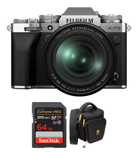 Cámara Sin Espejo Fujifilm X-t5 Con Lente 16-80mm Kit Acces