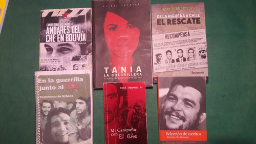 Che Guevara Tania Inti Guerrilla Bolivia Lote De 6 Libros