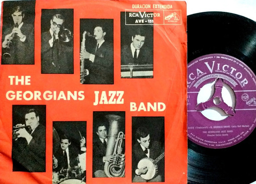 The Georgians Jazz Band - Ep Simple Año 1959 Fats Fernandez