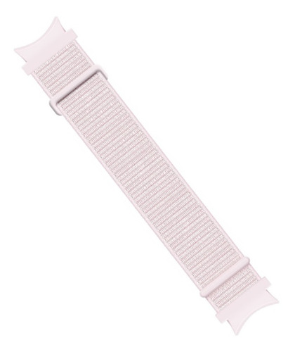 Pulseira Nylon Loop Compatível Com Galaxy Watch 4 40mm Cor Pink Limonada