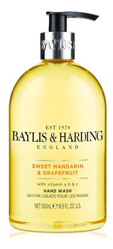 Jabón Baylis Liquido Sweet Mandarin & Grapefruit 500 Ml