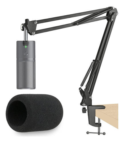 Razer Seiren X Mic Boom Arm Con Parabrisas De Espuma, Soport