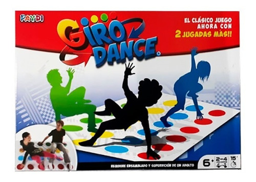 Juego Giro Dance Enredados Simil Twister Faydi 