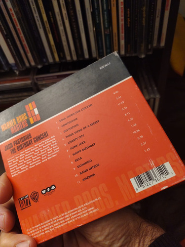 Cd Jaco Pastorius The Birthday Concert 2003 Warner Estándar (Usado)