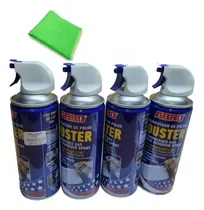 Comprar Botellas Aire Comprimido 4 Unid Duster , 400ml + Regalo Paño