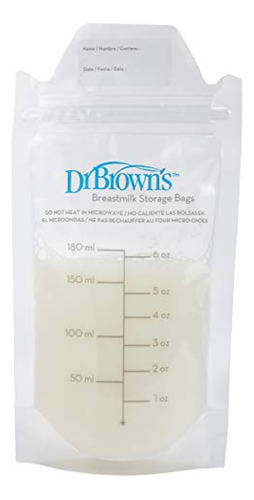 Dr. Brown's Bolsas De Almacenamiento De Leche Materna Para