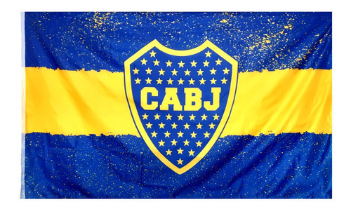 Bandera Grande Boca Juniors 120cm X 194cm  Licencia Oficial
