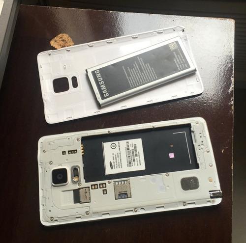 Samsung Galaxy Note 4 Branco Seminovo Excelente+capa+pelicul
