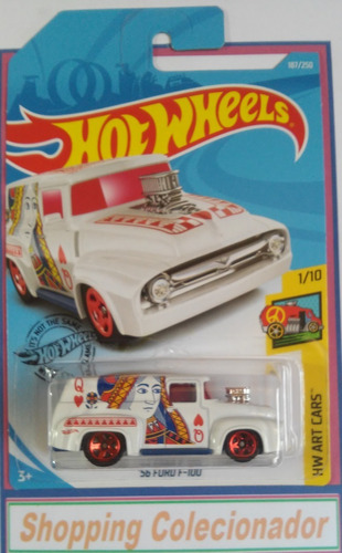 56 Ford F-100 Dama De Copas - Hot Wheels 2019