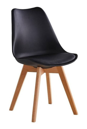 Silla Eames Acolchada Para Comedor U Escritorio