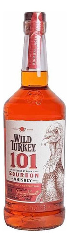 Whisky Wild Turkey Bourbon 101 750ml Importado Americano