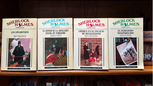 Sherlock Holmes Libro Juego, Colección 8 Títulos, Timun Mas.