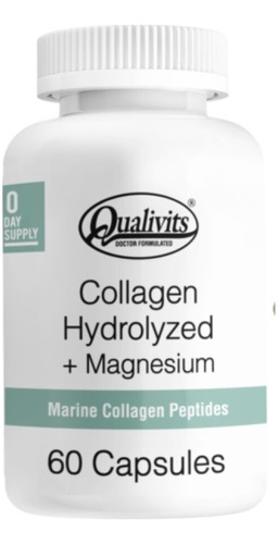 Colageno Hidrolizado + Magnesio 60 Capsulas Qualivits