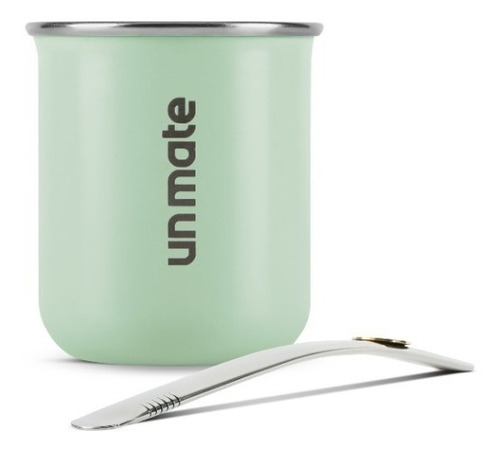 Imagen 3 de 8 de Mate Acero Con Bombilla - Un Re Mate - Colores