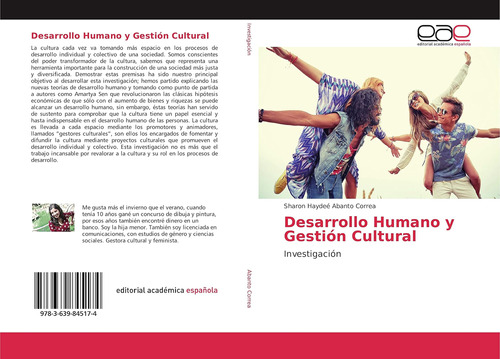 Libro: Desarrollo Humano Y Gestión Cultural: Investigación (