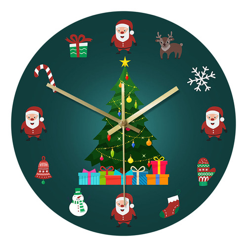 R Añade Color A Tu Navidad Con Un Reloj Para El Hogar Muy Fe
