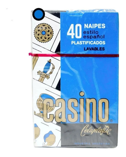 Cartas Naipes Españoles Casino X 40 Plastificados En Caja