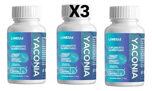 Yaconia Reduce El Nivel De Azúcar 100% Original 60 Cápsulas