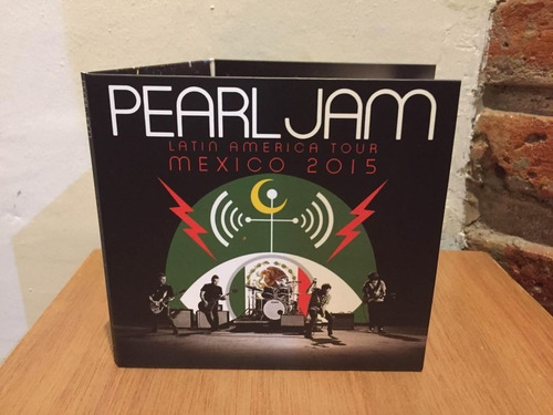 Pearl Jam  Raro Live Mexico Foro Sol 2015 3 Cds Original 