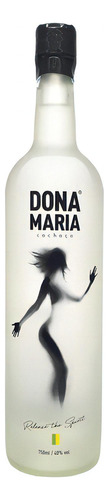 Cachaça Dona Maria Prata 750ml Tamanho Unica-u