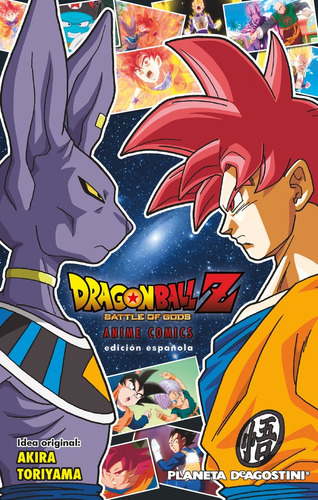 Libro Dragon Ball Z La Batalla De Los Dioses