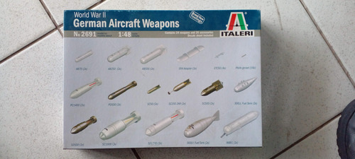 Ita2691 - Wwii German Aircraft Weapons     [1/48]